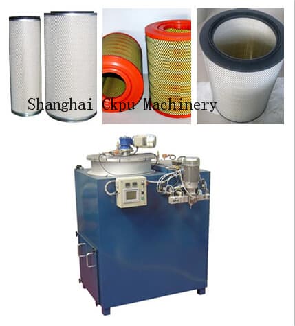 polyurethane air filter cover casting machine